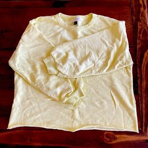 Universal Thread Yellow Sweatshirt